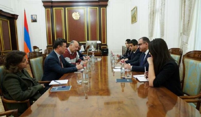 ՀՀ փոխվարչապետն ընդունել է ՄԱԿ-ի ներկայացուցիչ Ֆիլիպ Լըկլերկի գլխավորած պատվիրակությանը