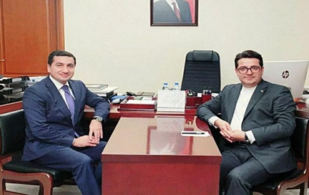 Ալիևի օգնականն ու Իրանի դեսպանը քննարկել են հայ-ադրբեջանական հարաբերությունները