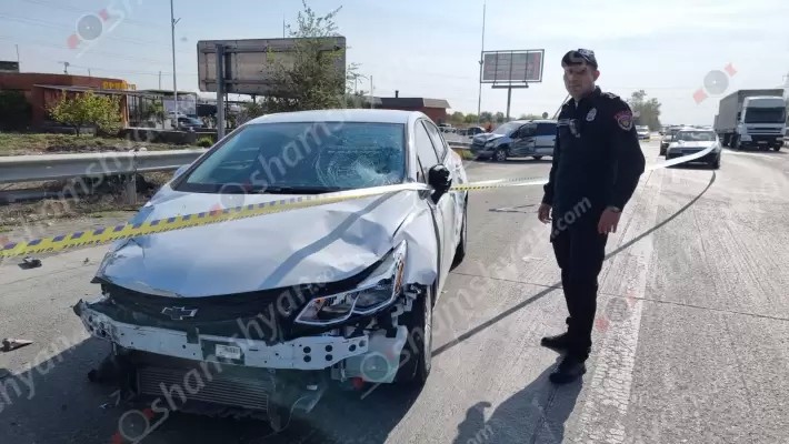 Ավտովթար-վրաերթ՝ Արարատի մարզում. Chevrolet-ը վրաերթի է ենթարկել պարեկին. shamshyan.com