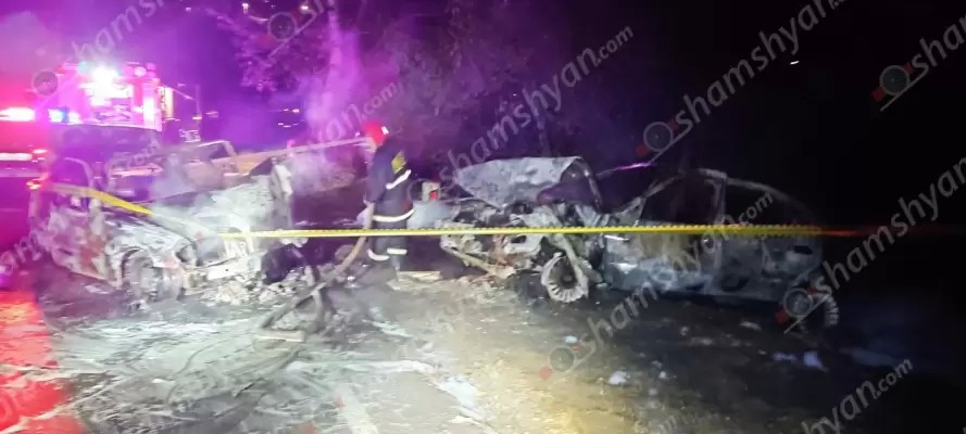 Խոշոր ավտովթար-հրդեհ՝ Տավուշում. կա վիրավոր. shamshyan.com