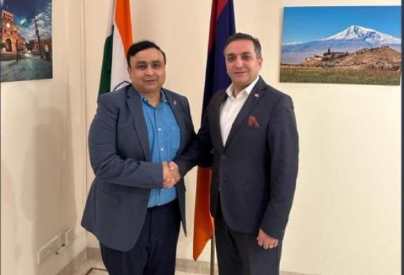 Հնդկաստանում ՀՀ դեսպանը Շիվկումար Էշվարանի հետ քննարկումներ է ունեցել