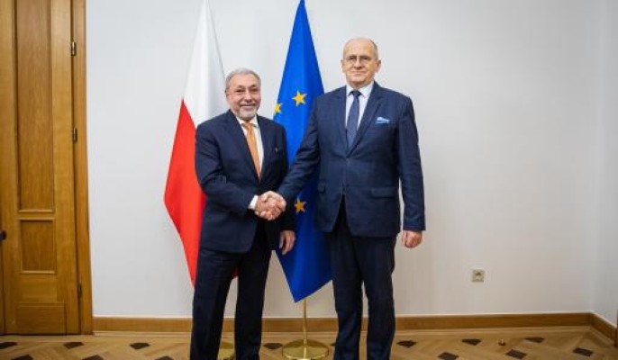 Դեսպան Ալեքսանդր Արզումանյանը հանդիպել է Լեհաստանի ԱԳ նախարար Զբիգնև Ռաուի հետ