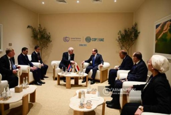 Հայաստանի և Եգիպտոսի նախագահները հանդիպել են Դուբայում