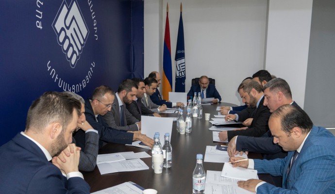 Տեղի է ունեցել «Քաղաքացիական պայմանագիր» կուսակցության նախաձեռնող խմբի նիստ
