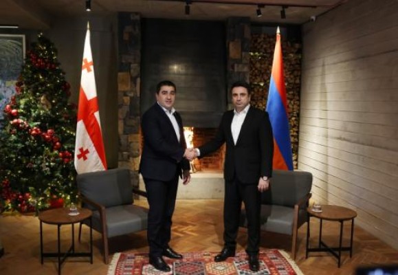 Դիլիջանում հանդիպել են Հայաստանի և Վրաստանի ԱԺ նախագահները