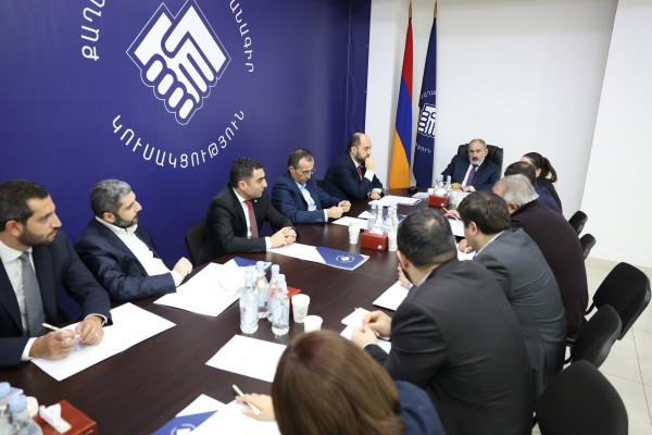 Տեղի է ունեցել «Քաղաքացիական պայմանագիր» կուսակցության վարչության նիստ