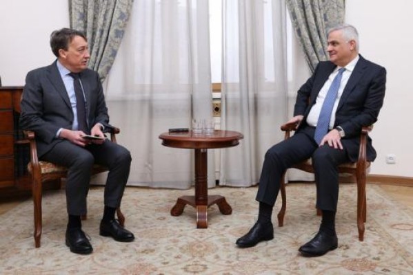 Փոխվարչապետ Մհեր Գրիգորյանն ընդունել է Բելգիայի դեսպանին