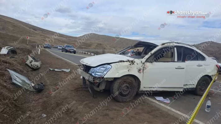 Տավուշում 31-ամյա զինվորականը Nissan Teana-ով բախվել է հաղաթմբերին․ կա վիրավոր․ shamshyan.com