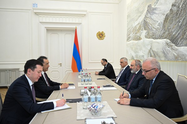 Վարչապետն ընդունել է Եվրասիական տնտեսական հանձնաժողովի կոլեգիայի նախագահին