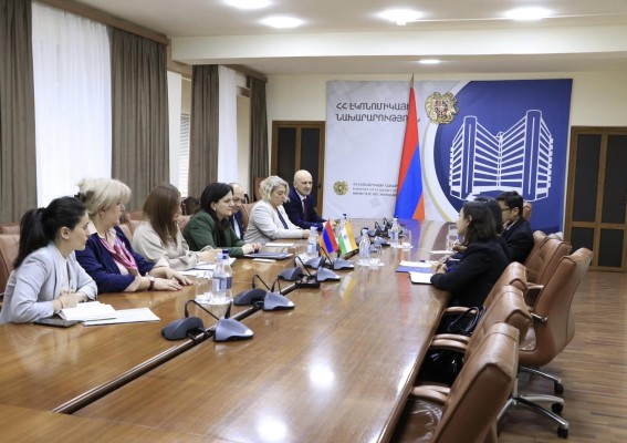Էկոնոմիկայի փոխնախարարն ընդունել է Հնդկաստանի դեսպանին