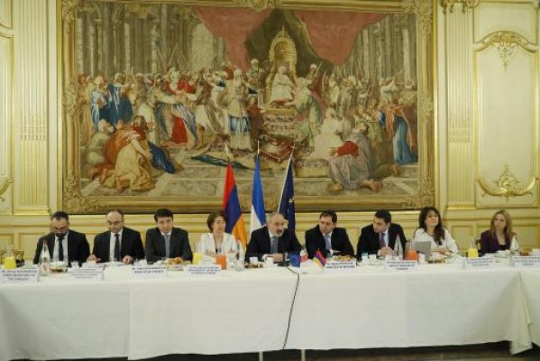 Հարավային Կովկասում այժմ առաջին տեղում ենք. Փաշինյանը՝ ֆրանսիական խոշոր ընկերությունների ղեկավարներին