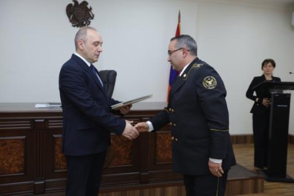 Գլխավոր հարկադիր կատարողի հրամանով՝ խրախուսվել են ծառայության մի շարք աշխատակիցներ