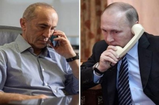 Քոչարյանը երեկ շնորհավորել է Պուտինին