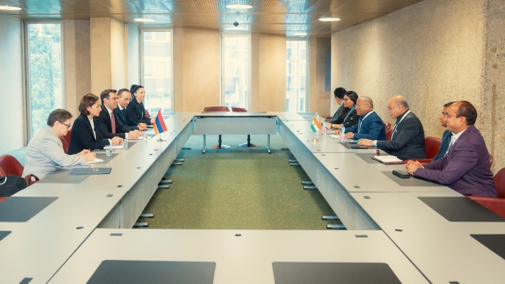 ՀՀ ԱԺ պատվիրակությունը հանդիպել է Հնդկաստանի խորհրդարանի պատվիրակության հետ
