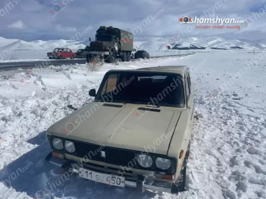 Արագածոտնի մարզում «ՎԱԶ 2106»-ը հայտնվել է դաշտում․ վիրավորները ուսուցչուհիներ են․ shamshyan.com
