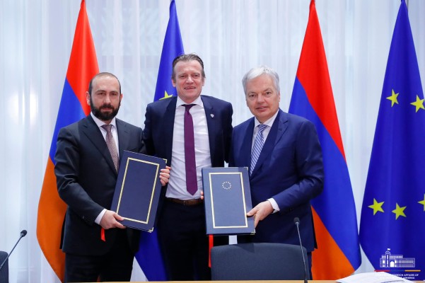 Բրյուսելում Արարատ Միրզոյանը ստորագրել է «Եվրաջասթ»-ի հետ Հայաստանի համագործակցության համաձայնագիրը