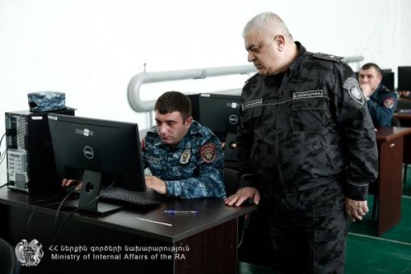 ՆԳՆ կրթահամալիրում տեղի է ունեցել ոստիկանության ծառայողների ատեստավորման համակարգչային թեստավորման փուլը