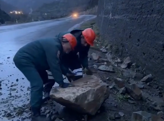 Քարաթափում Կապան-Քաջարան ավտոճանապարհին
