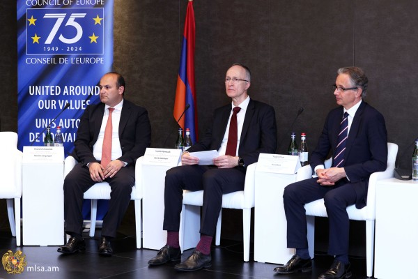 Նարեկ Մկրտչյանը մասնակցել է փախստականների ներհոսքին արձագանքելու միջոցառումների փաթեթի ներկայացմանը