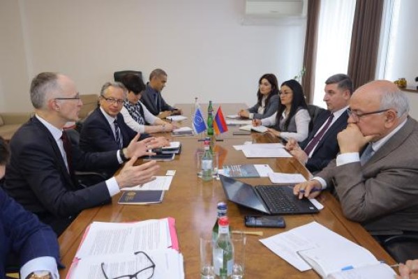 Գնել Սանոսյանն ընդունել է Եվրոպայի խորհրդի ներկայացուցիչներին