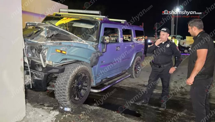Երևանում բախվել են «Toyota»-ն ու «Hummer»-ը. կա վիրավոր. shamshyan.com