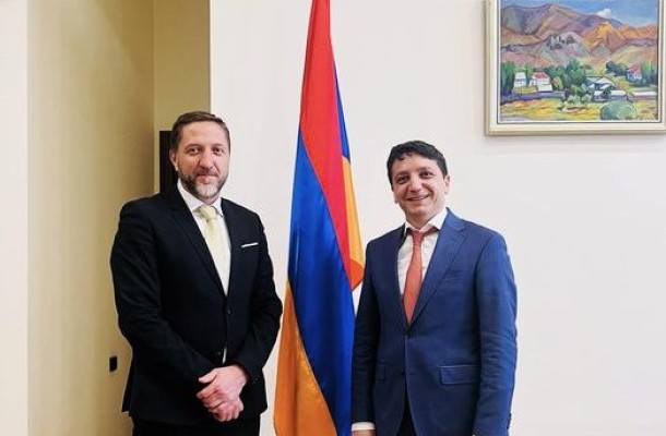 Ֆինանսների նախարար Վահե Հովհաննիսյանը հանդիպել է Սլովենիայի գործընկերոջ հետ