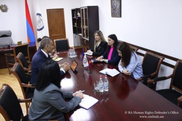 ՄԻՊ-ն ընդունել է ընդունել է Երևանում ԵԽ գրասենյակի ղեկավար Մաքսիմ Լոնգանգեին