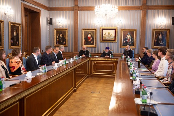Ամենայն Հայոց Կաթողիկոսն ընդունել է Հալլեի համալսարանի պատվիրակությանը