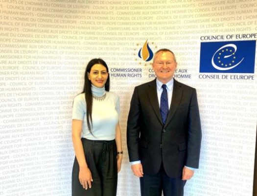ՄԻՊ Անահիտ Մանասյանը հանդիպել է  ԵԽ նորընտիր հանձնակատարին