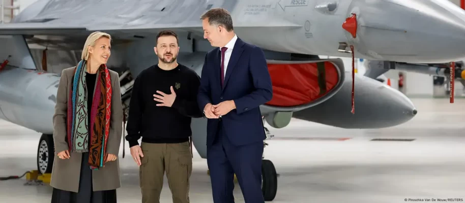 Ուկրաինա են ժամանել առաջին F-16 կործանիչները. Bloomberg