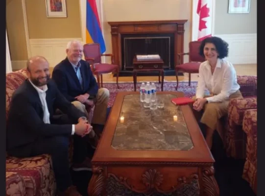 Կանադայում ՀՀ դեսպանը քննարկել է Ազգային ժողովին «աջակցության» հարցը