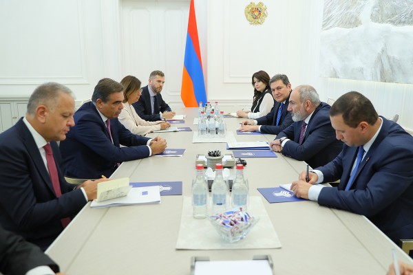 Վարչապետն ընդունել է Եվրոպական հանձնաժողովի փոխնախագահի գլխավորած պատվիրակությանը