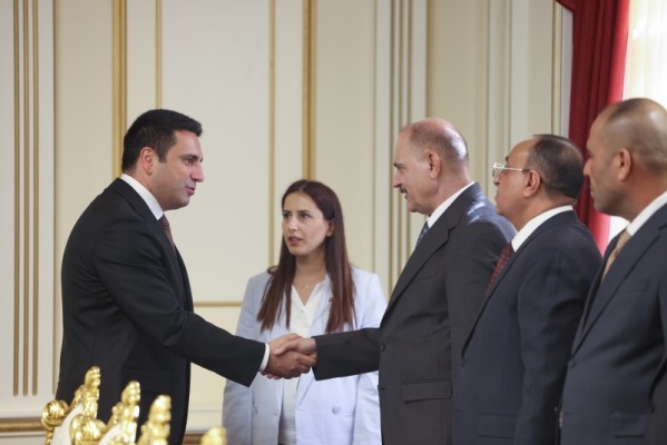 Ալեն Սիմոնյանը հանդիպել է Իրաքի Դաշնային գերագույն դատարանի նախագահ Ջասիմ Մուհամմադ Աբուդիի հետ