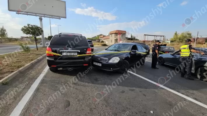 Պռոշյան գյուղում բախվել են Kia Sorrento-ն, Nissan Teana-ն և «ՎԱԶ 2107»-ը. կա 2 վիրավոր. shamshyan.com