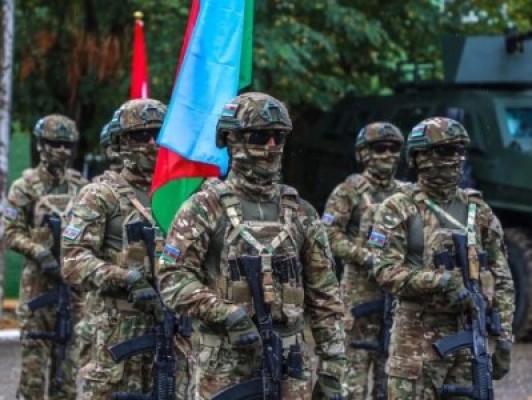 Ադրբեջանի, Թուրքիայի և Վրաստանի զինվորականները զորավարժություններ են անցկացնում