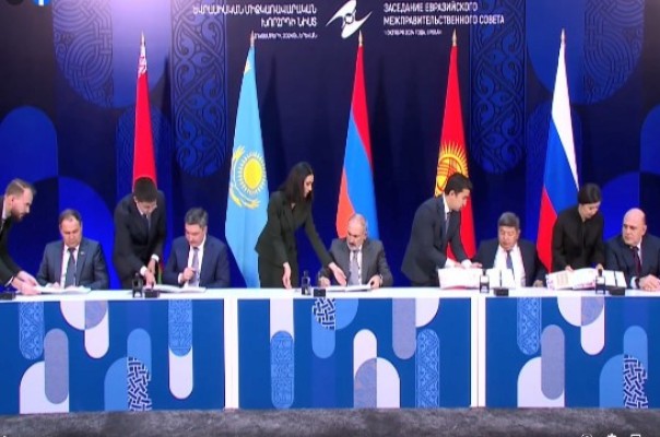Շրջանառության մեջ դրվեց նամականիշ՝ նվիրված «Եվրասիական տնտեսական միություն» թեմային