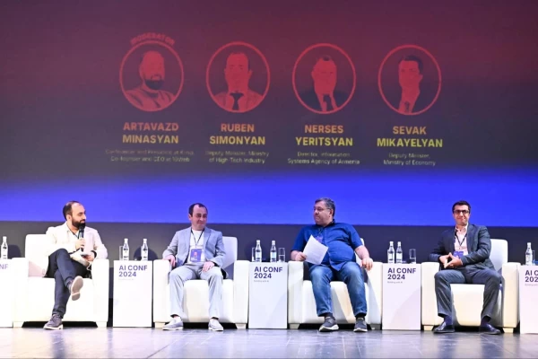 ԲՏԱ փոխնախարարը «AI Conf 2024»-ի շրջանակում մասնակցել է արհեստական բանականության թեմայով քննարկմանը