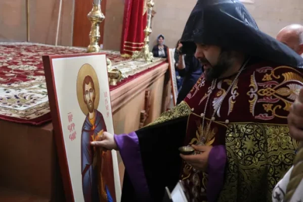 Վերաօծվեց Ղազարավանի Սուրբ Նարեկ եկեղեցու Սուրբ Սեղանը