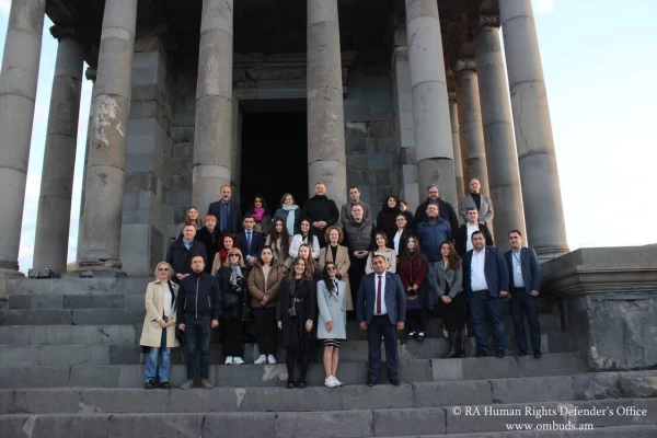Միջազգային համաժողովի մասնակիցները ՀՀ ՄԻՊ-ի նախաձեռնությամբ այցելել են Գառնիի հեթանոսական տաճար