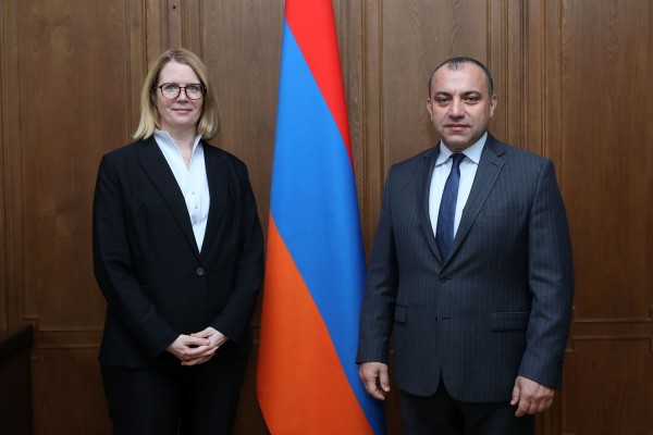 Սահմանադրական դատարանի նախագահն ընդունել է Գերմանիայի դեսպանին