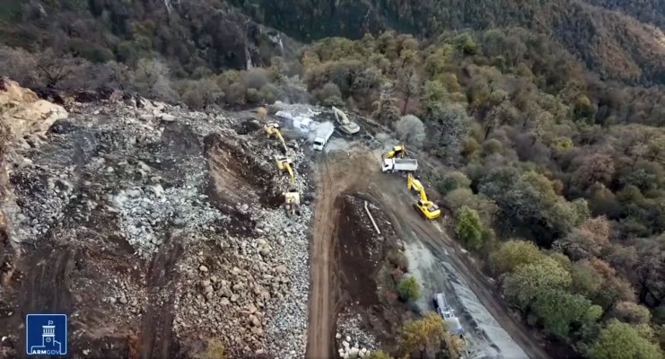 Հիմնանորոգվում է Տավուշի մարզի Գանձաքար-Իծաքար ճանապարհը