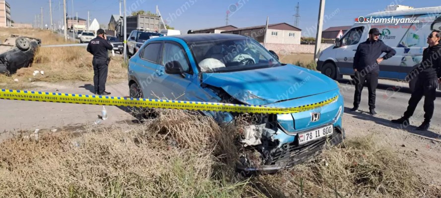 Զովունիում բախվել են «Honda»-ն ու «Lada»-ն. կա 3 վիրավոր. shamshyan.com