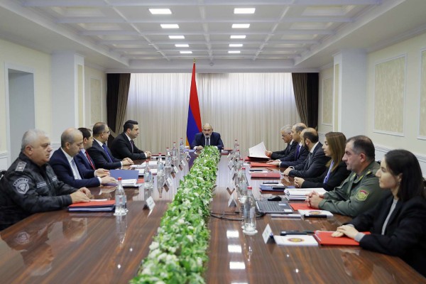 Փաշինյանի գլխավորությամբ տեղի է ունեցել Անվտանգության խորհրդի նիստ