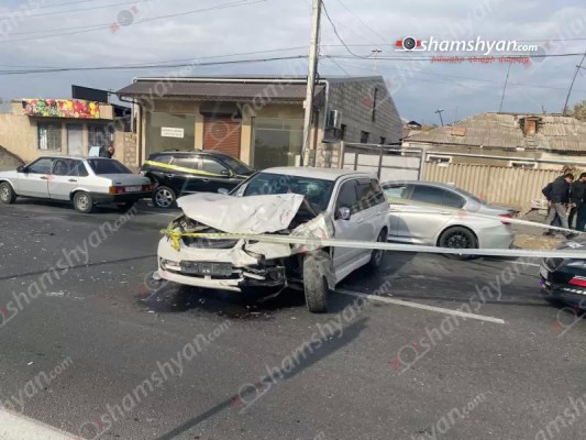 Արմավիրի մարզում բախվել են «Hyundai Santa Fe»-ն և «Mitsubishi Airtrek»-ը. կա վիրավոր. shamshyan.com