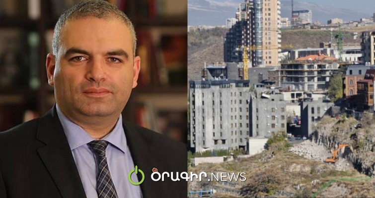 Հրազդանի կիրճում էքսկավատորով հենց նոր ոչնչացվեց 300.000 տարի առաջ ձևավորված բնական հուշարձան