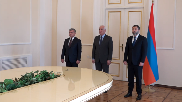 Նախագահի նստավայրում տեղի է ունեցել դատավորների երդման արարողություն