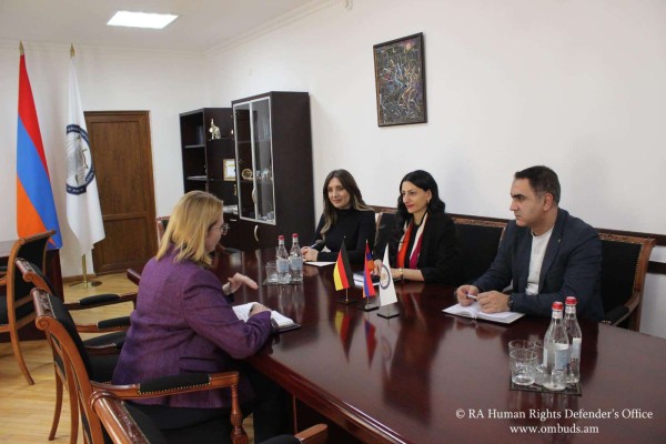 ՄԻՊ-ն ընդունել է ՀՀ-ում Գերմանիայի նորանշանակ դեսպանին
