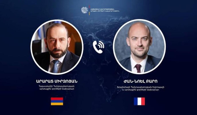 Հայաստանի և Ֆրանսիայի ԱԳ նախարարները հեռախոսազրույց են ունեցել