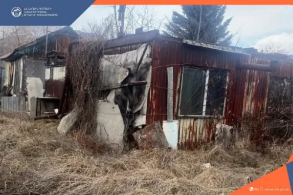 Վանաձորում հրդեհ է բռնկվել