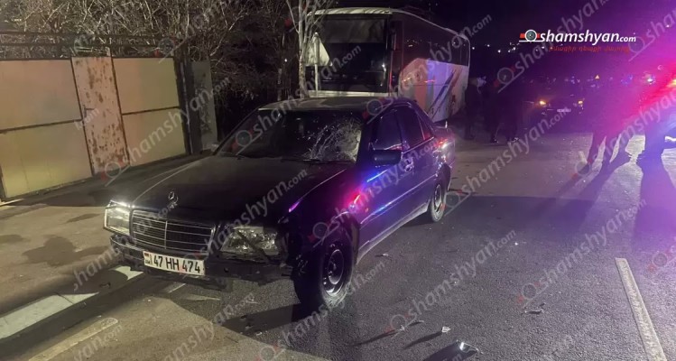 «Mercedes»-ը վրաերթի է ենթարկել տղամարդ հետիտոնի. վերջինը մահացել է. shamshyan.com